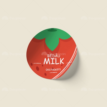 In tem nhãn mẫu M1389